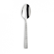 Felicity Dessert Spoon Hammered Stainless Steel