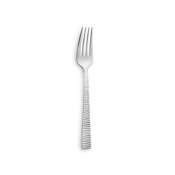 Felicity Dessert Fork Hammered Stainless Steel