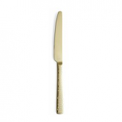 Felicity Table Knife Hammered Champagne