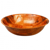 Woven Wood Bowl Round 6inch/15cm