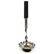 Soup Ladle Stainless Steel Black Handle 7oz