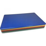 Chopping Board Colour Coded Set 18x12x0.5inch (Shrink Wrapped)