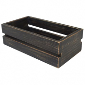 Naturals Condiments Crate Black Wash