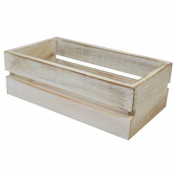 Naturals Condiments Crate White Wash