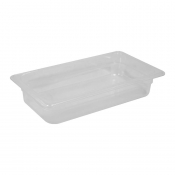 Gastronorm Polycarbonate Clear 1/3 65mm 2.5L