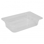 Gastronorm Polycarbonate Clear 1/4 65mm 1.6L