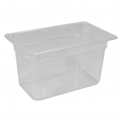 Gastronorm Polycarbonate Clear 1/4 150mm 3.8L