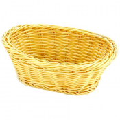 Poly Rattan Basket Heavy Duty Round 24x17x8cm
