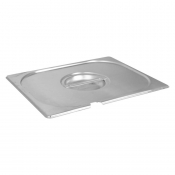 GN Container S/S 1/2 Notched Lid