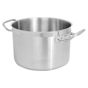 Casserole Pot High Stainless Steel (Induction Compatible) 24cm/7L