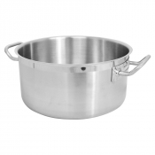 Casserole Pot High Stainless Steel (Induction Compatible) 32cm/12.7L