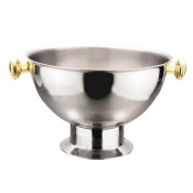 Sunnex Stainless Steel Punch Bowl 14inch 36cm 24Pt 13.5L