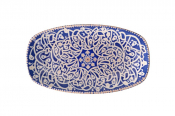 Oriental Oval Deep Plate 25 cm