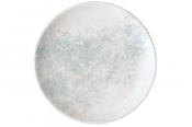 Smoky Matte Blue Coupe Plate 30 cm