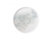Smoky Matte Blue Flat Plate 21 cm