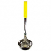 Soup Ladle Stainless Steel Yellow Handle 7oz