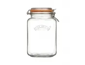 Kilner Clip Top Square Jar 3L