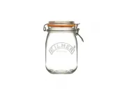 Kilner Round Clip Top Jar 1L