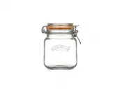Kilner Clip Top Square Clip Top Jar 1L