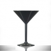 Elite Premium Martini Black 9oz x12