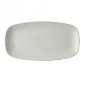 Delta Grey Oblong Plate 13 7/8 X 7 3/8inch