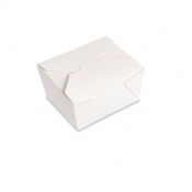 White Food Carton No1 750ml/26oz x450
