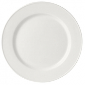 Simplicity White Slimline Plate 25.5cm (10inch)