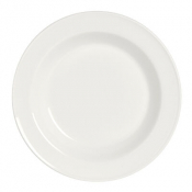 Simplicity White Slimline Soup Plate 21.5cm 39.75cl (8 1/2inch 14oz)