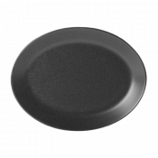 Graphite Oval Plate 30cm/12inch