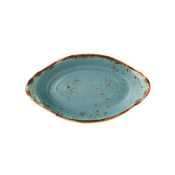 Craft Blue Oval No1 Eared Dish 20 x 11cm (7 7/8 x 4 3/8inch)
