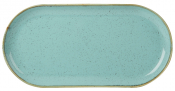 Sea Spray Narrow Oval Plate 30cm