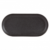 Graphite Narrow Oval Plate 32x20cm/12.5x8inch