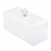 Rectangular Cake Dome With Handle 34.5cm x 15cm x 19.5cm