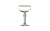 SPKSY Cocktail/Champagne Gold Rim 23.5cl [8.25oz]
