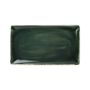 Vesuvius Burnt Emerald Rectangle Three 32 x 19cm (12 1/2 x 7 1/2inch)