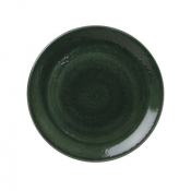 Vesuvius Burnt Emerald Coupe Plate 15.25cm (6inch)