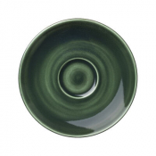 Vesuvius Burnt Emerald Liv Saucer 15.25cm (6inch)