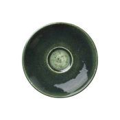 Vesuvius Burnt Emerald Liv Saucer 12.5cm (4 7/8inch)