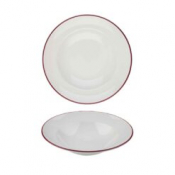 Modest Maroon Pasta Plate 25cm / 9.75inch 420ml / 17.75oz
