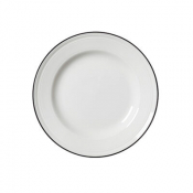 Bead Black Band Plate 20.25cm (8inch)