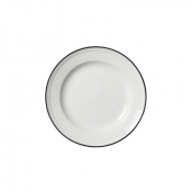 Bead Black Band Plate 16.5cm (6 1/2inch)