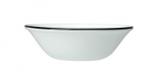 Bead Black Band Oatmeal Bowl 16.5cm (6 1/2inch)