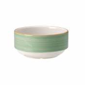 Rio Green Unhandled Stacking Soup Cup 28.5cl (10oz)