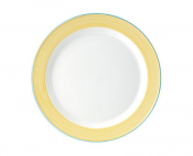Steelite Rio Yellow Plate Slimline 23cm 9inch
