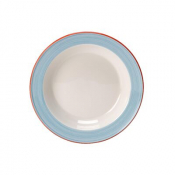 Rio Blue Slimline Soup Plate 21.5cm 39.75cl (8 1/2inch 14oz)