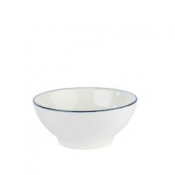 Modest Navy Footed Bowl 14cm / 5.5inch 450ml / 15.75oz