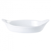 Porcelite Oven-to-Tableware Oval Eared Dish 28cm/11inch