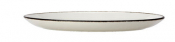 Blue Dapple Oval Coupe Plate 30.5cm (12inch)
