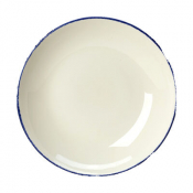 Blue Dapple Coupe Bowl 29cm 183.25cl (11 1/2inch 64 1/2oz)