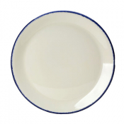 Blue Dapple Coupe Plate 30cm (11 3/4inch)